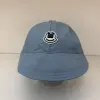 Children, boys, girls, babies, spring and autumn thin baby sunshade basin cap, sun protection cap, Korean version autumn baby M label fisherman's hat Specification image